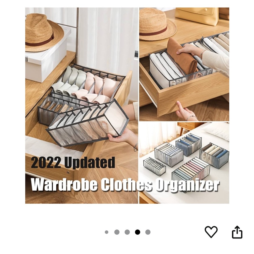 Set of 9 Drawer Clothing Organizers - Picture 11 of 11